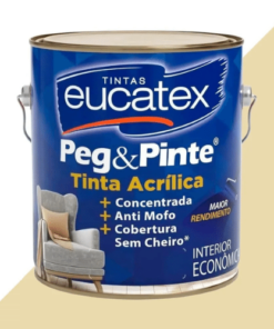 Tinta Acrilica Marfim Angola 18L PEG PINTE EUCATEX