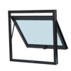 Janela de Alumínio Maxin Ar Preto Vitro Esquadromil 60X60