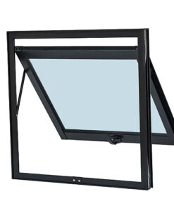 Janela de Alumínio Maxin Ar Preto Vitro Esquadromil 60X60