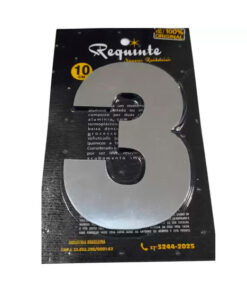 Algarismo Espelhado C 3 - 6 cm REQUINTE