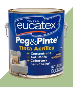 Tinta Acrilica Verde Kiwi 3,6L PEG PINTE EUCATEX