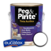 Tinta Acrilica Branco Gelo 3,6L PEG PINTE EUCATEX