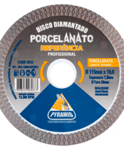 Disco Diamantado Porcelanato PYRAMID 115mm