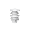 Valvula para Lavatorio PVC Sem Ladrão 7/8 Krona