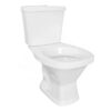 Vaso Sanitario Valentina Caixa Acoplada Quadrado Branco 6L SANTAMARINA